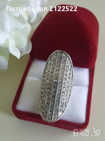Модни дамски пръстени от стомана, снимка 4 - Пръстени - 38672205