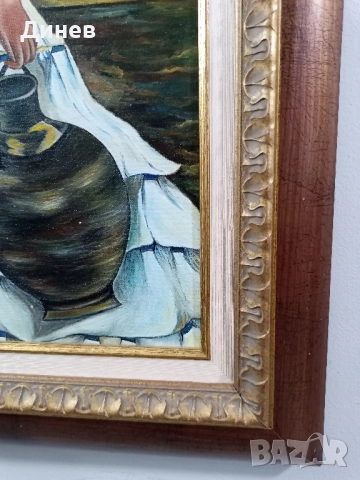 Картина маслени бои върху платно Ma Consepcion., снимка 6 - Картини - 51695115