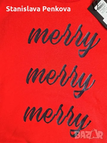 Нова ватирана блуза Pieces, М, снимка 4 - Блузи с дълъг ръкав и пуловери - 48039272