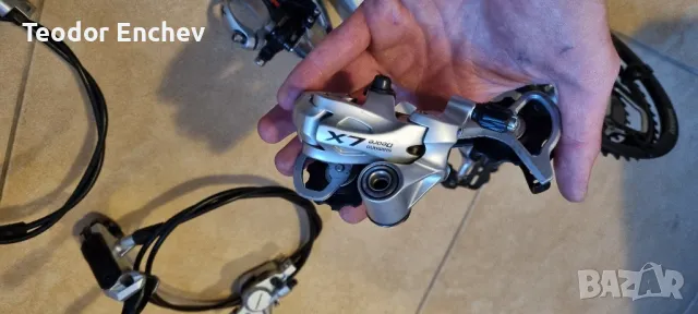 Групсет/монтаж Shimano Deore LX 3х9, снимка 2 - Части за велосипеди - 49295255