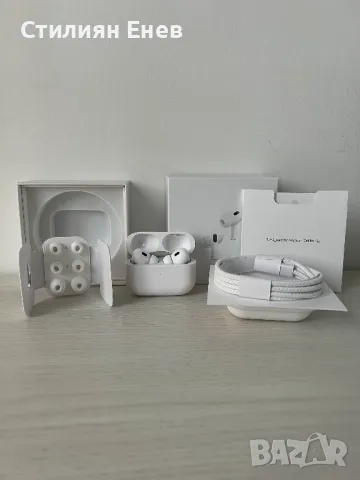 Безжични Слушалки AirPods Pro 2 Gen, снимка 4 - Безжични слушалки - 49243472