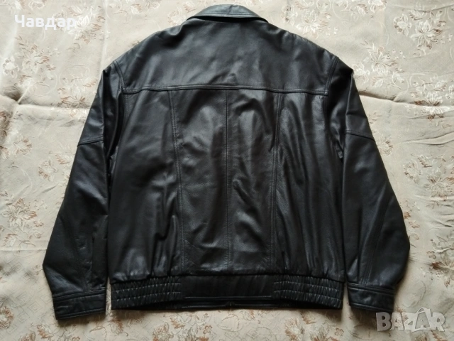 Мъжко кожено яке Stanford - размер XL/XXL, снимка 6 - Якета - 53045509