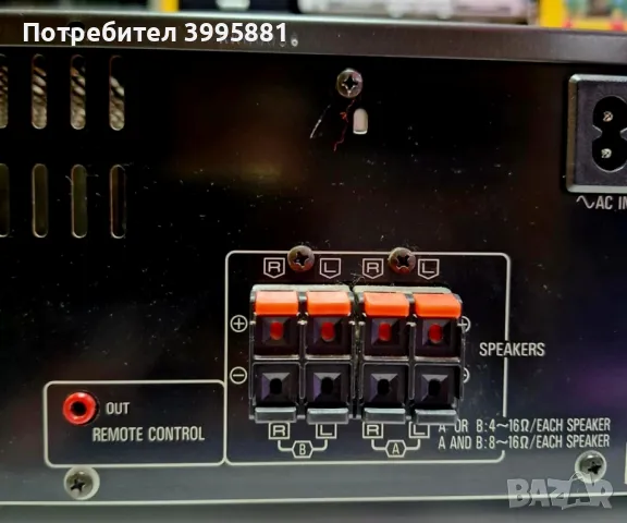 Стерео ресийвър Technics, mod. SA-GX100 , снимка 12 - Ресийвъри, усилватели, смесителни пултове - 47669976