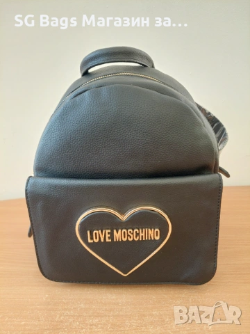 Moschino дамска чанта тип раница дамска раница код 123, снимка 3 - Раници - 48479826