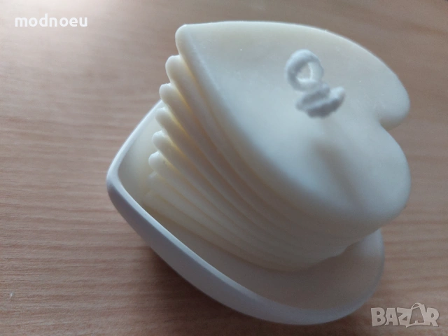 Свещ усукано сърце, снимка 6 - Романтични подаръци - 53026712