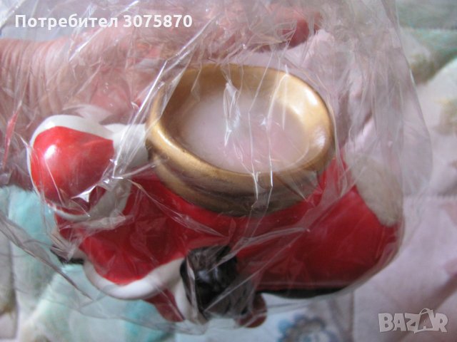 Нова свещ Коледен ботуш - Коледна свещ, снимка 2 - Други - 34928372