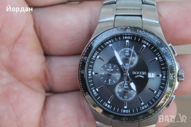Мъжки часовник ''Boccia Titan'' хронограф, снимка 10 - Мъжки - 50524132