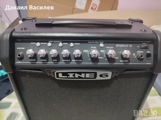 Line 6 Spider IV 15 – 15W китарен усилвател / комбо, снимка 3 - Китари - 56250206