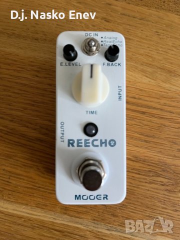 Mooer Reecho - Digital Delay Pedal Дигитален Делей педал за ел китара /КАТО НОВ/, снимка 6 - Китари - 37544667