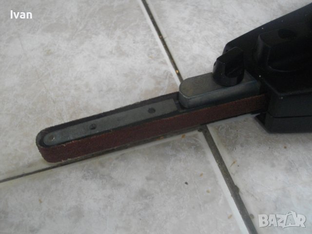 АНГЛИЙСКИ ОРИГИНАЛЕН Black Decker BD282E-300W Мини Лентов Шлайф Електрическа Пила, снимка 4 - Други инструменти - 40474704