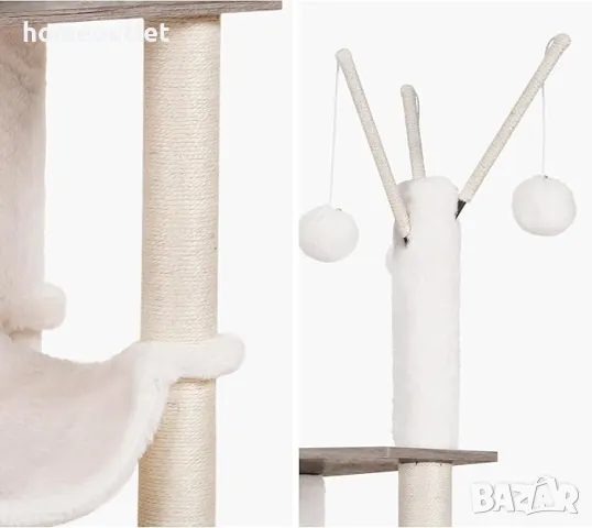 ПРОМОЦИЯ Многофункционална котешка катерушка MPJ120-MSG, снимка 6 - За котки - 48847664