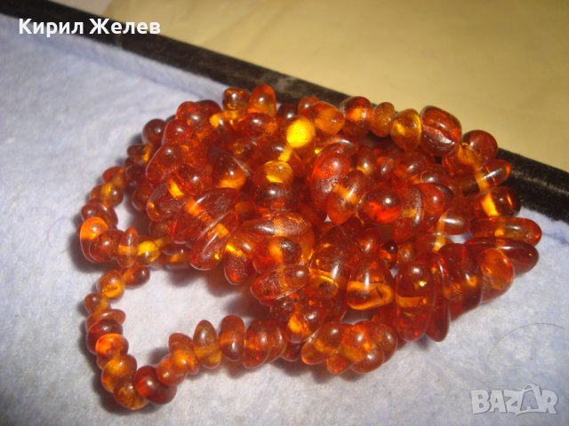 КЕХЛИБАРЕНО КОЛИЕ 100% НАТУРАЛЕН БАЛТИЙСКИ КЕХЛИБАР РЪЧНА МАЙСТОРСКА ИЗРАБОТКА КРАСИВ ГЕРДАН 30868, снимка 3 - Колиета, медальони, синджири - 37912717