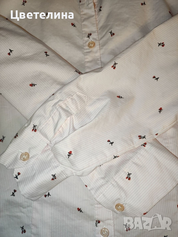 Дамска вталена риза с рози LC WAIKIKI размер 36/S цена 25,99 лв., снимка 8 - Ризи - 44706837