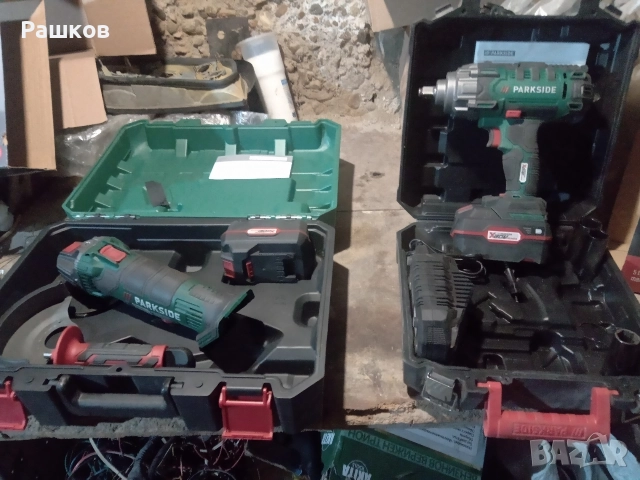 Гайковерт й Ъглошлайф Парксайд, снимка 2 - Други инструменти - 52721311