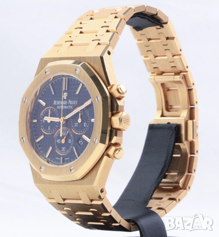 Audemars Piguet Royal Oak Chronograph 41mm Rose Gold Black Различни Цветове, снимка 4 - Мъжки - 54047411