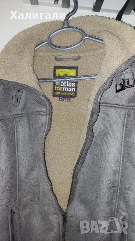 Мъжко зимно яке тип кожух, снимка 4 - Якета - 53270515