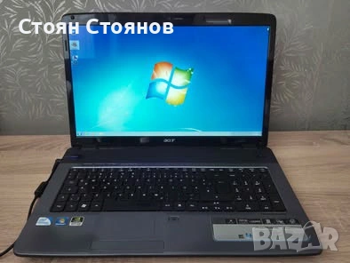 Лаптоп Acer Aspire 7736ZG – 17.3”, снимка 3 - Лаптопи за дома - 53945830