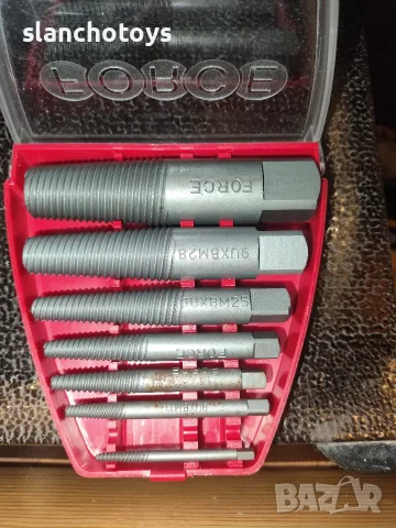 Комплект винтови екстрактори Forse Tools/7 части, снимка 2 - Други инструменти - 47310618