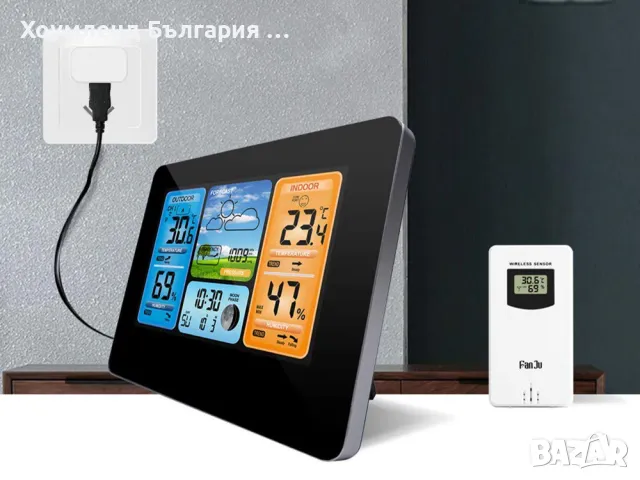 TouchScreen метеорологична станция 9в1, снимка 6 - Друга електроника - 48767635