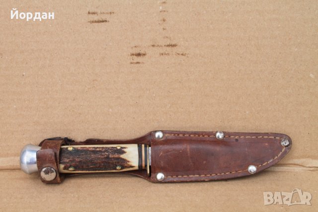 Немски ловен нож, снимка 1 - Антикварни и старинни предмети - 40737400