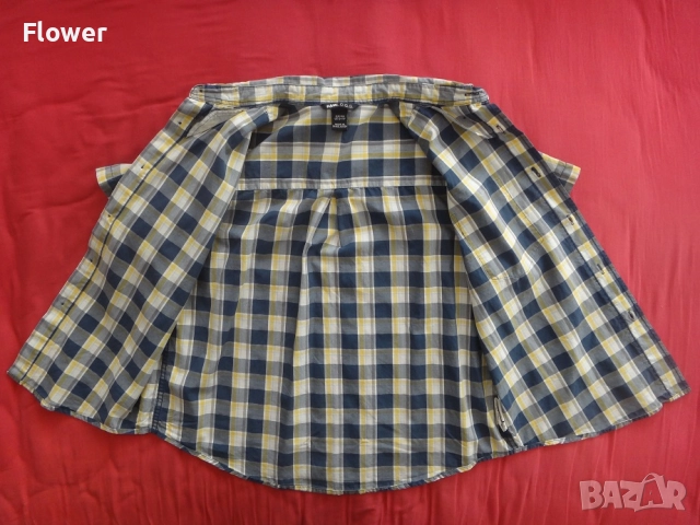 Нова детска карирана риза за момче H&M, размер 146см, за 10-11 годишно, снимка 5 - Детски ризи - 52954696