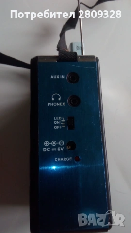 Радио, плеар, 9V, снимка 3 - Радиокасетофони, транзистори - 53900378
