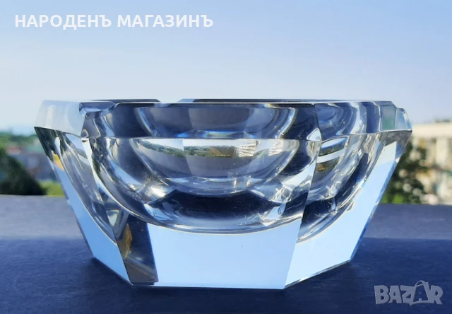 VILLEROY & BOCH – немски кристал пепелник кристален с етикета , снимка 5 - Други ценни предмети - 51032420