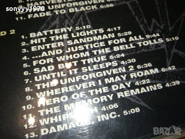 METALLICA CD X2бр 0311231007, снимка 9 - CD дискове - 42833566