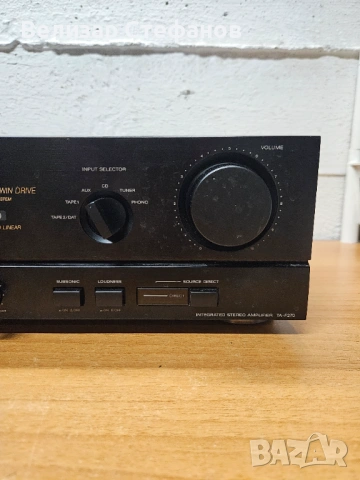 Интегриран стерео усилвател SONY TA-F270, снимка 2 - Ресийвъри, усилватели, смесителни пултове - 53239416