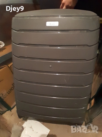 голям пътнически куфар rock с 4 колела, снимка 6 - Куфари - 53167101