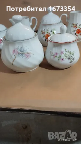 Български порцелан, снимка 4 - Сервизи - 49377848
