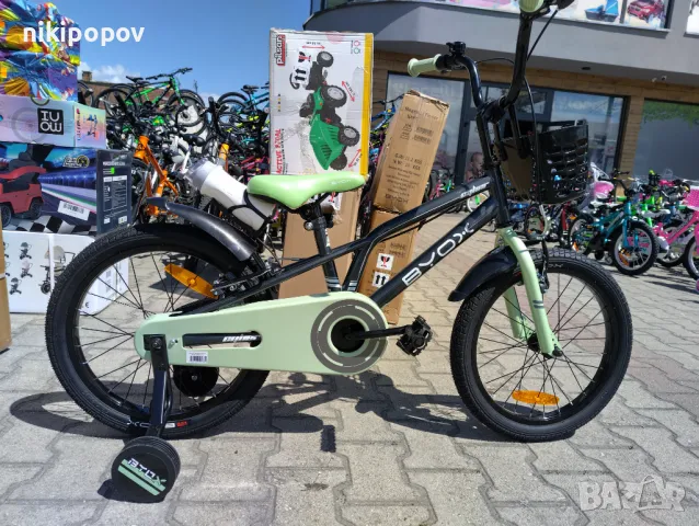 BYOX Велосипед 18" CYBER сив, снимка 1