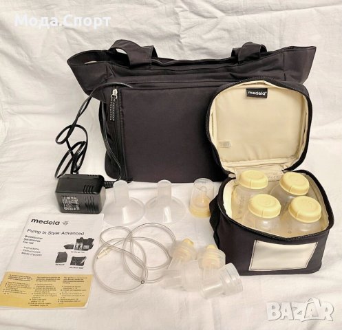 MEDELA In Style On the Go Tote Оригинална Помпа За Кърма Висок Клас, снимка 7 - Помпи за кърма - 38729961