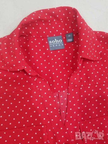 Червена ризка , снимка 2 - Ризи - 30761693