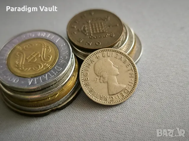 Монета - Великобритания - 6 пенса | 1957г., снимка 2 - Нумизматика и бонистика - 48649372