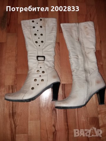 Дамски ботуши естествена кожа, снимка 6 - Дамски ботуши - 30966518