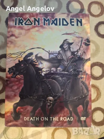 Iron Maiden: Death On the Road DVD (2006) Iron Maiden cert E 3 discs Цена 20 евро