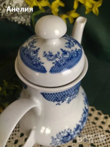 Kahla ГДР чайник чудесен , снимка 4 - Чаши - 56211227