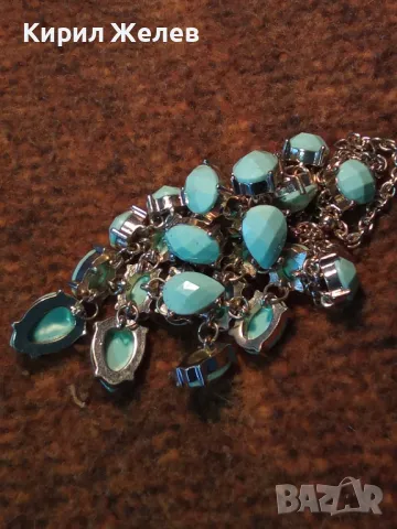 ЕФЕКТНА ЗЛАТИСТА ВИНТИДЖ АРТ СТИЛ ОГЪРЛИЦА КОЛИЕ 47326, снимка 11 - Колиета, медальони, синджири - 47309100