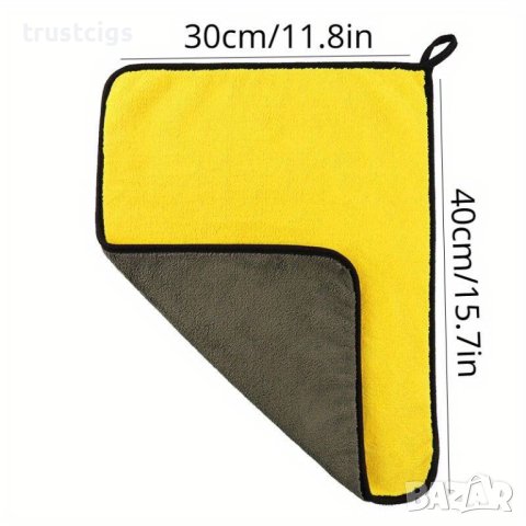 Силно абсорбираща микрофибърна кърпа 30/40см, снимка 6 - Аксесоари и консумативи - 44501065