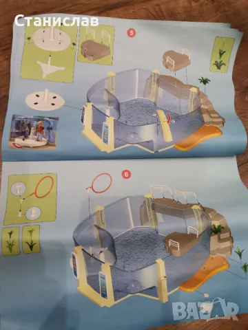 Playmobil Family Fun Чисто ново не използвано има книжка с опътване за сглобяване на всички фигури. , снимка 9 - Конструктори - 48086987