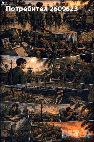 Комикс в PDF формат: "Виетнам" - "Новобранецът" - Том 1, снимка 7 - Списания и комикси - 55768844