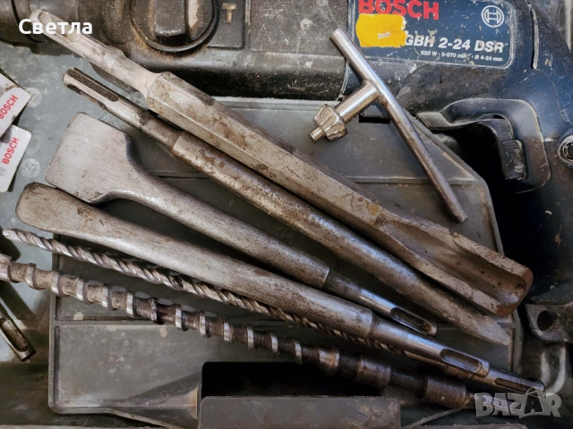 Професионален перфоратор Bosch GBH 2-24 DSR, снимка 6 - Други инструменти - 54029643