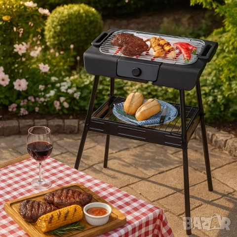 Електрическа скара Royalty Line RL-BGT2000 / RL-SBGT2000, 2000W, снимка 5 - Друга електроника - 51861080