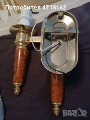 Продавам 3 броия лампи за стена , снимка 3 - Лампи за стена - 53213945