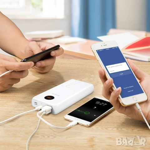 Чисто нова в целофан батерия power bank за телефон ROMOSS 20000mAh, 22.5W и PD20W външна батерия..., снимка 7 - Резервни части за телефони - 51916418