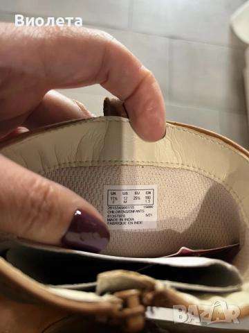 Детски ботушки Clarks номер 29.5, снимка 4 - Детски боти и ботуши - 56162981
