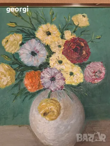 авторска картина с маслени бои , снимка 5 - Картини - 47506131