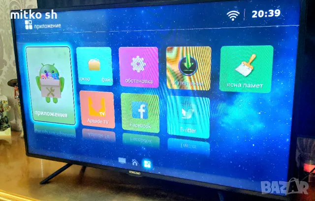 40"FHD Led Smart wifi телевизор Star Light, снимка 5 - Телевизори - 49416880