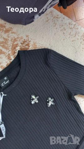 Нова,ефектен модел, снимка 2 - Блузи с дълъг ръкав и пуловери - 49582661